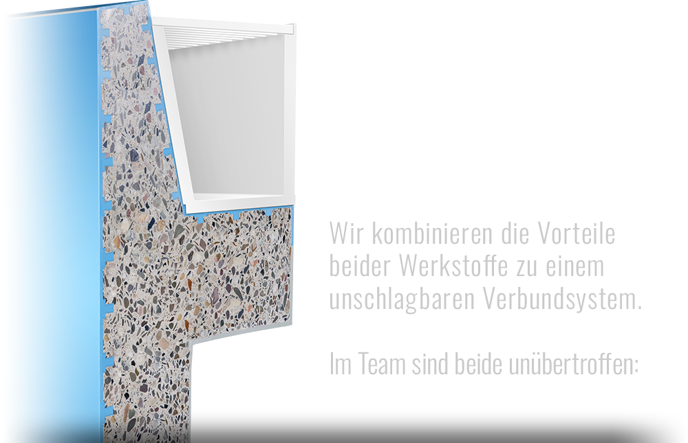 Kunststoff auf Beton